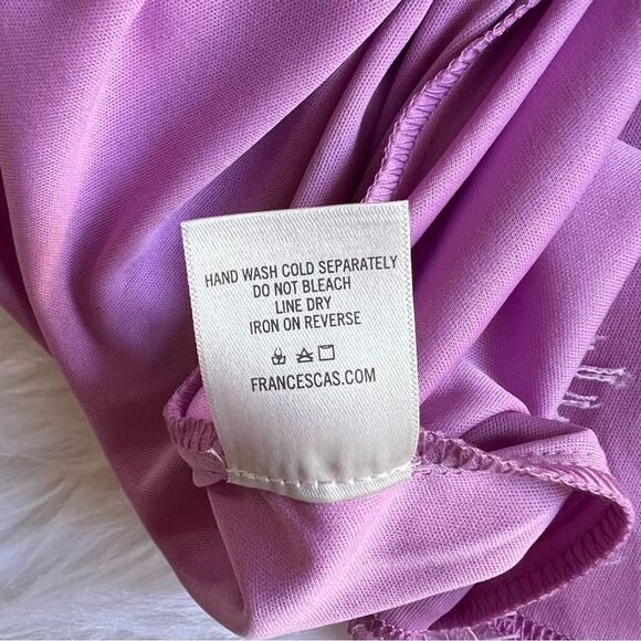 New Francesca’s Mi Ami Lavender Dress Size Large - Picture 8 of 8